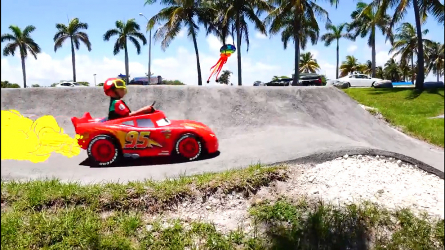 داستان های ولاد و نیکی Vlad and Niki - قسمت 113 - ماشین سواری نیکیتا در شن